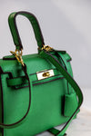 Janie Hand Bag, Kelly Green