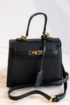 .Janie Hand Bag, Black