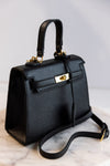 Janie Hand Bag, Black