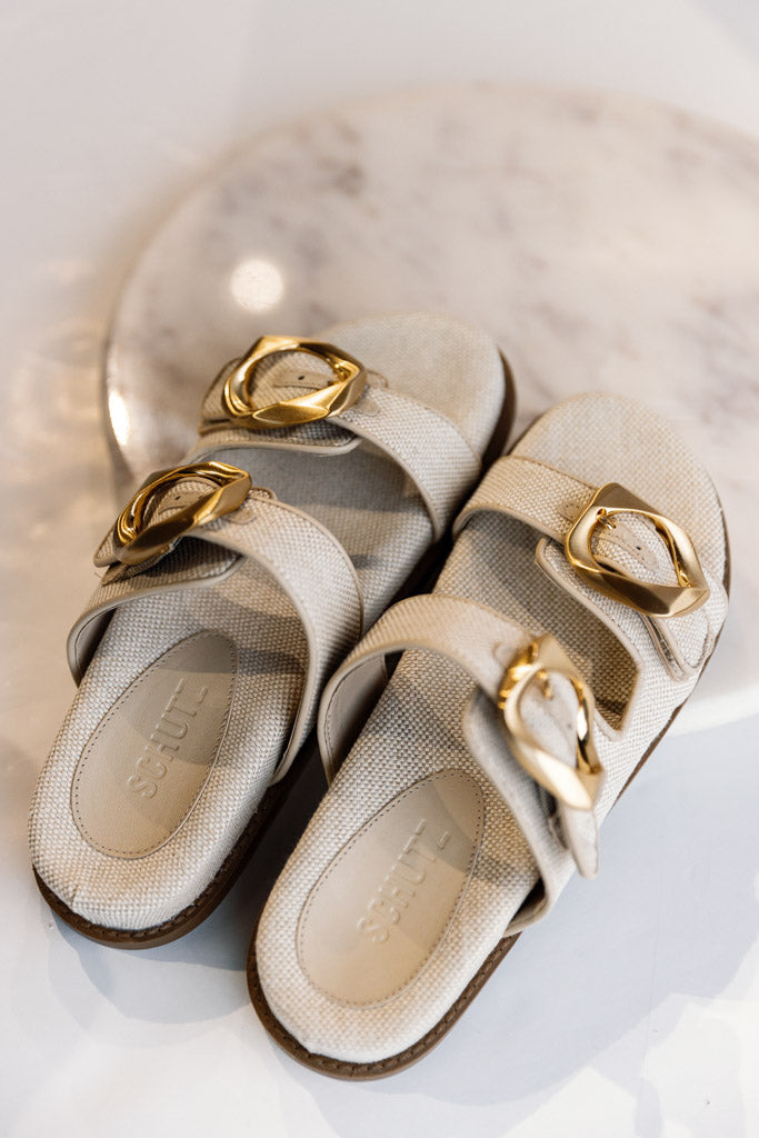Schutz Olga Buckle Slide