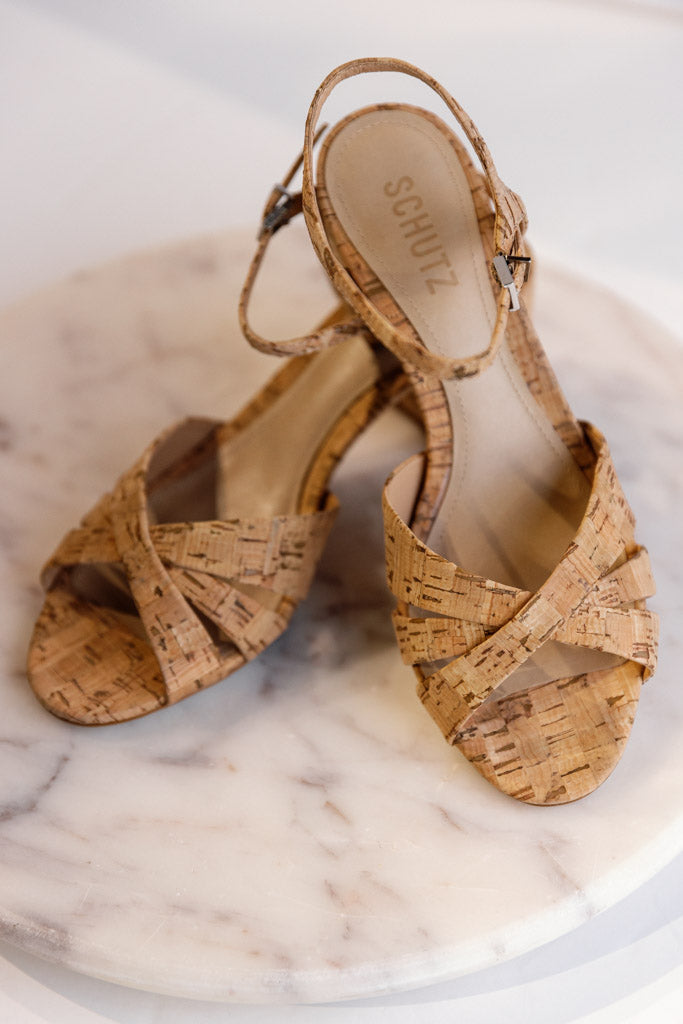 PRE-ORDER Schutz Keefa Cork Pump