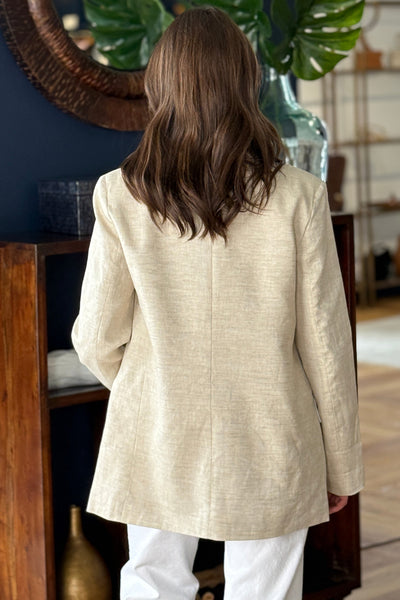 .Pre-Order April Miranda Linen Blazer