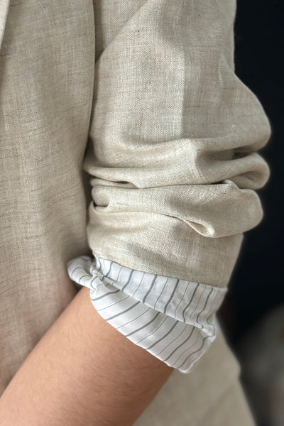 .Pre-Order April Miranda Linen Blazer