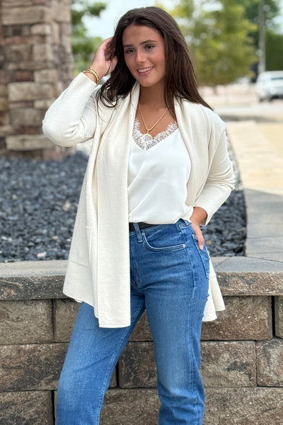 Brandi Cardigan, Ivory