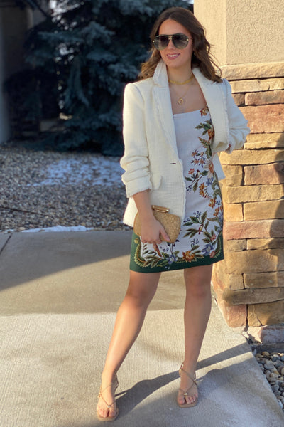 .Farm Rio Nature Sand Mini Dress