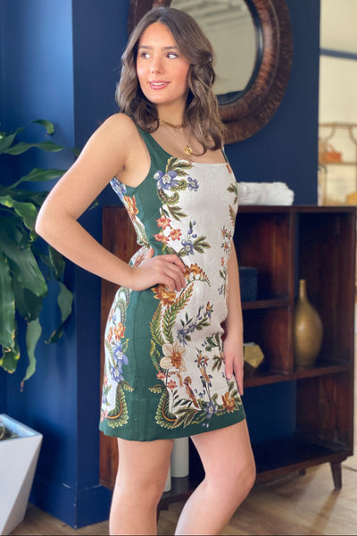 .Farm Rio Nature Sand Mini Dress