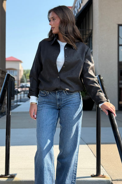 Rowen Faux Leather Jacket