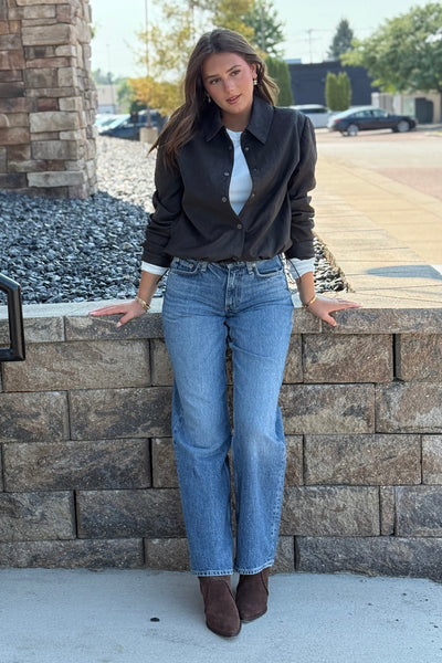 Rowen Faux Leather Jacket