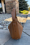 Charli Genuine Suede Hobo Handbag, Camel