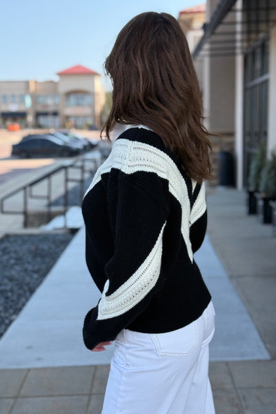 Teagan Color Block Sweater