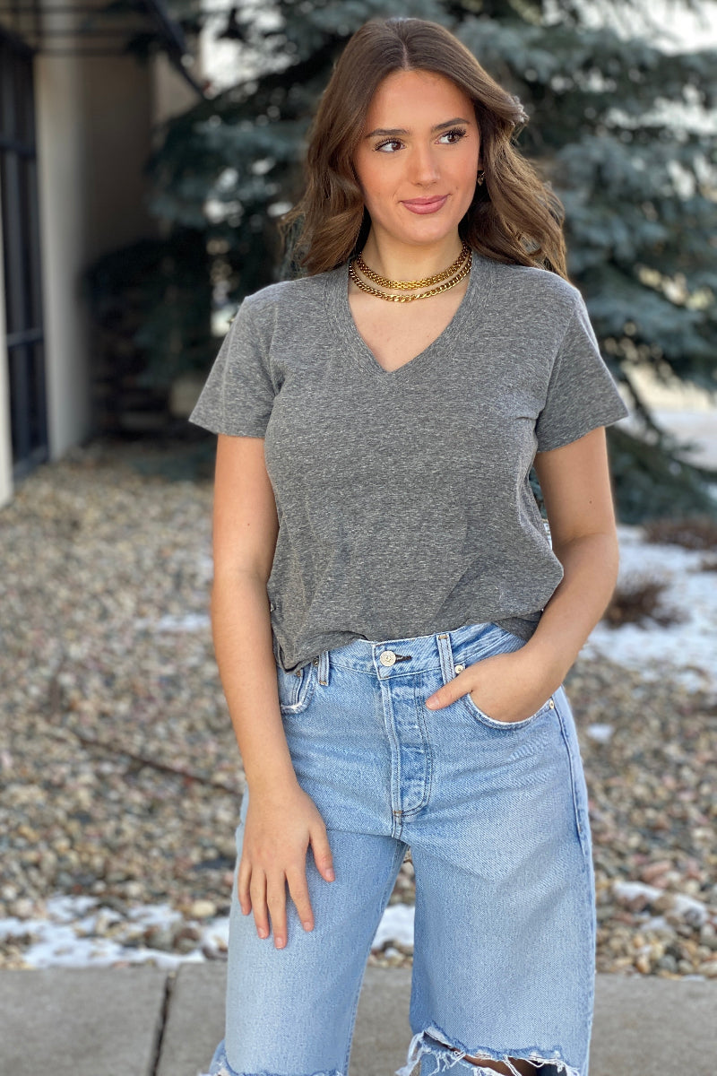 PWT Hendrix Heathered V Tee