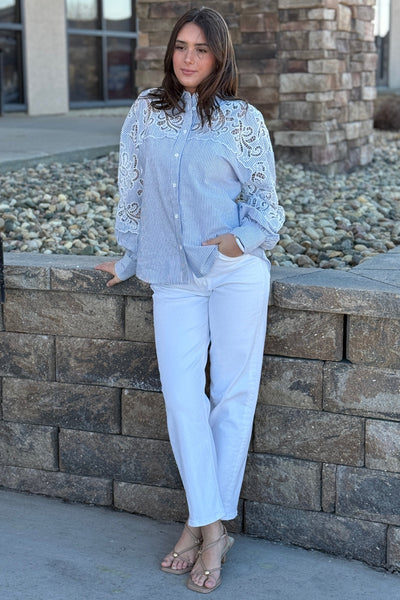 Brandi Button Down