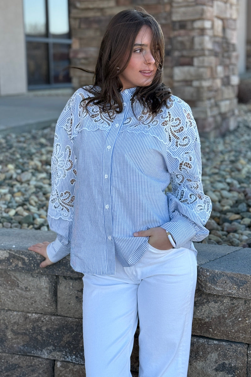 Brandi Button Down