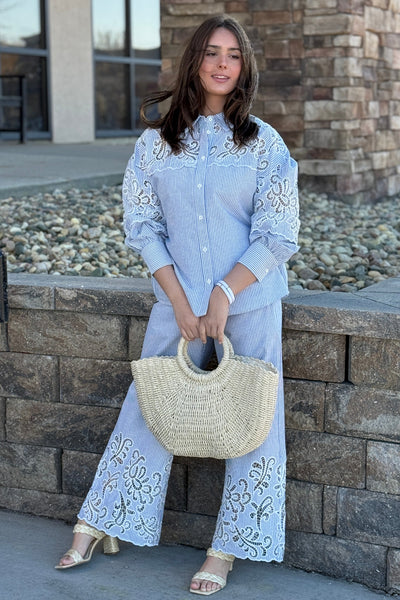 Brandi Button Down