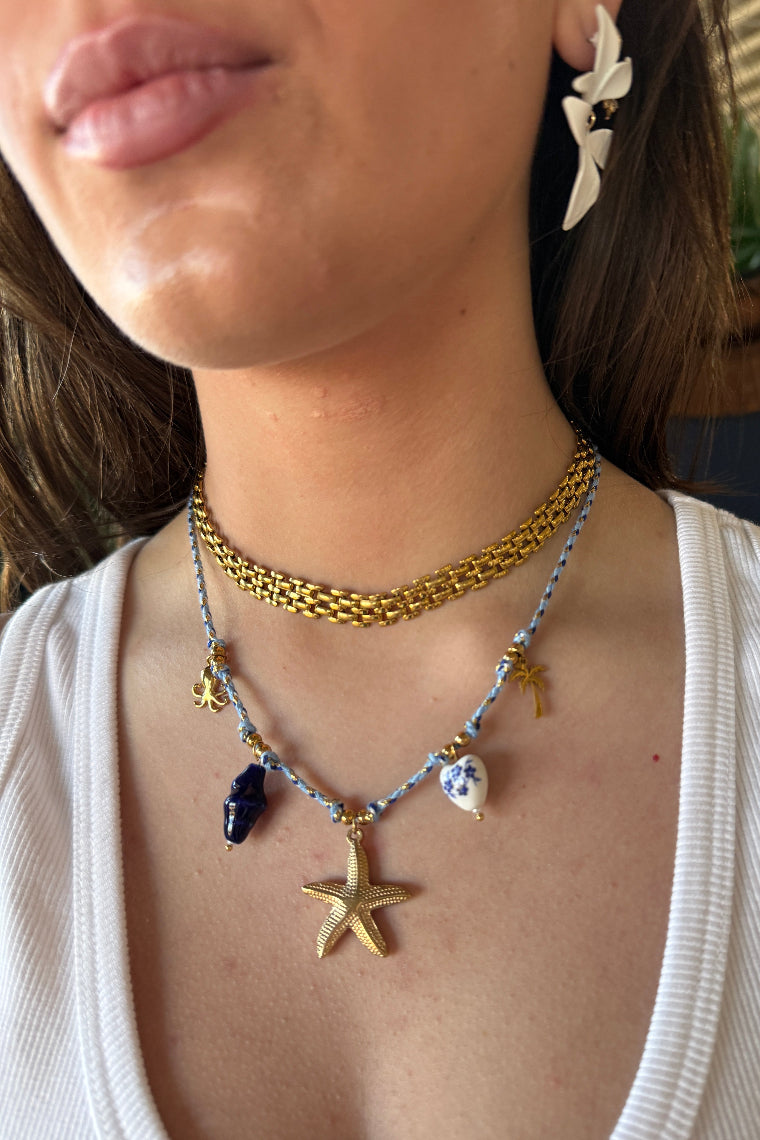 .Under The Sea Charm Necklace