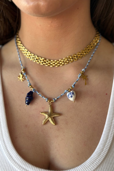 .Under The Sea Charm Necklace