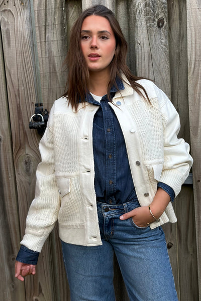 Sawyer Sweater & Denim Jacket