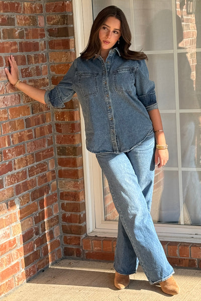 Moore Western Denim Shirt