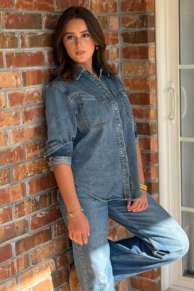 Moore Western Denim Shirt