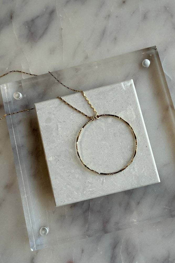Charlotte Circle Pendant