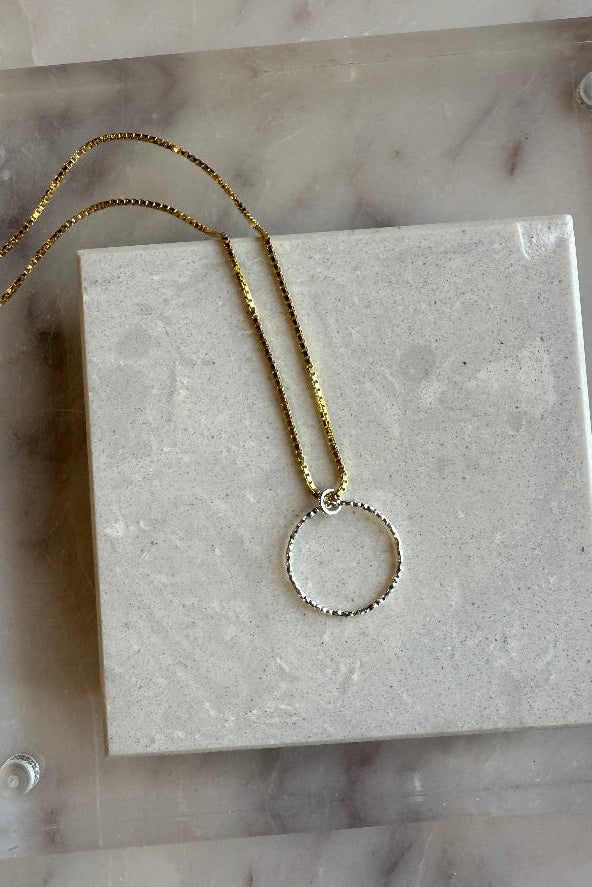 Iris Mini Circle Pendant