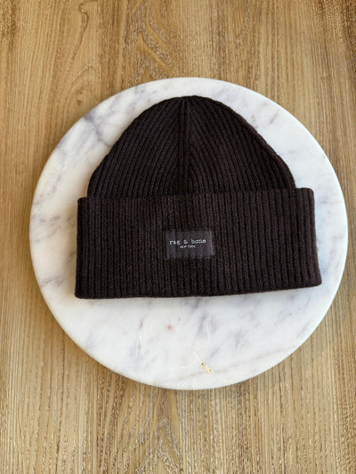 .Rag & Bone Blake Beanie, Brown