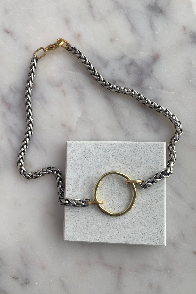 Vesper Two-Tone Necklace