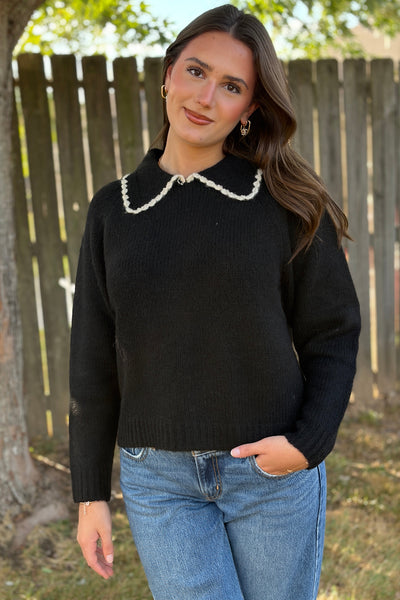 Olivia Collared Sweater