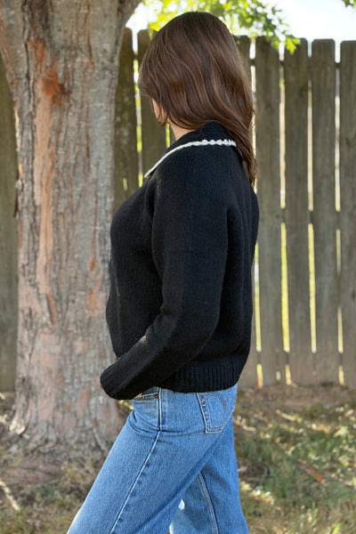 Olivia Collared Sweater