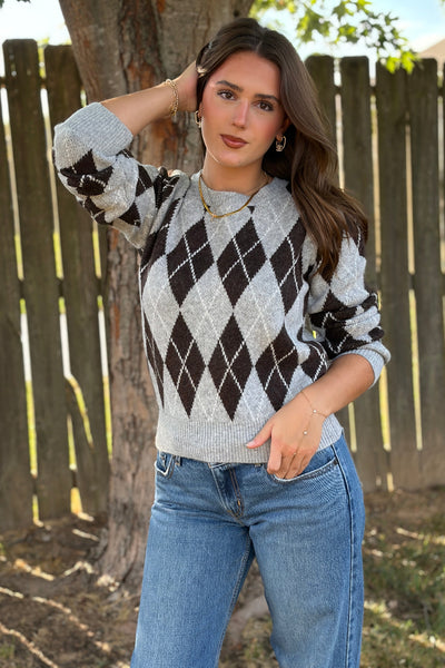 Sweeney Argyle Sweater