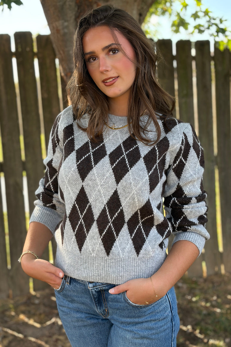 Sweeney Argyle Sweater