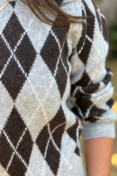 Sweeney Argyle Sweater