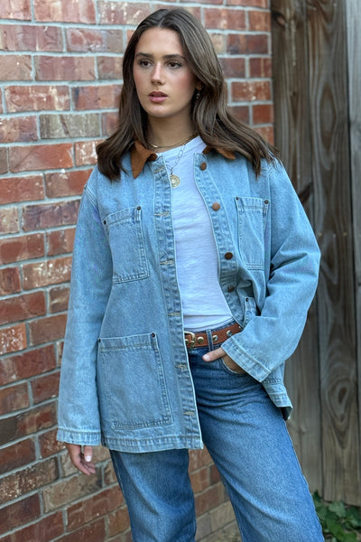 Sadie Denim Barn Jacket
