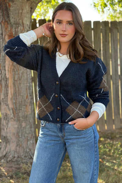 Wilson Argyle Cardi