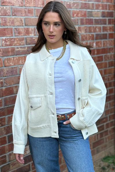 Sawyer Sweater & Denim Jacket