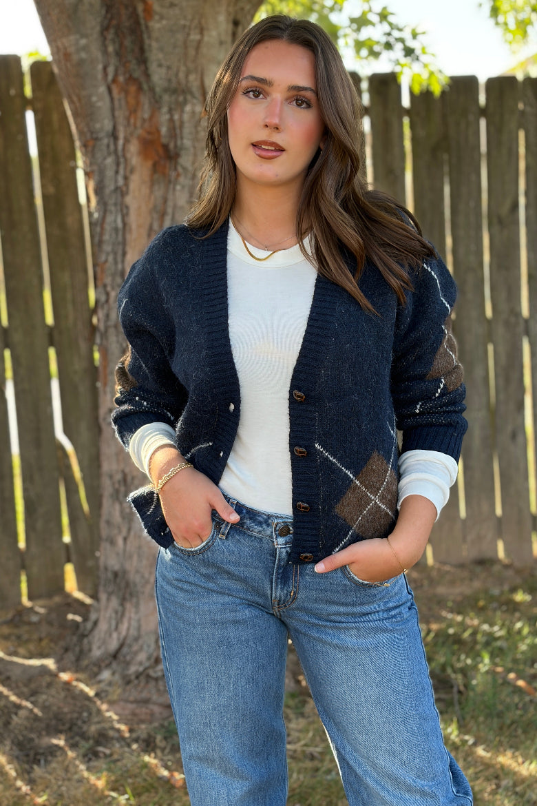 Wilson Argyle Cardi