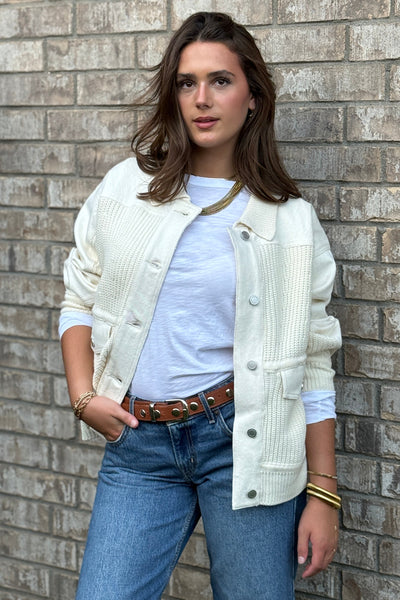 Sawyer Sweater & Denim Jacket