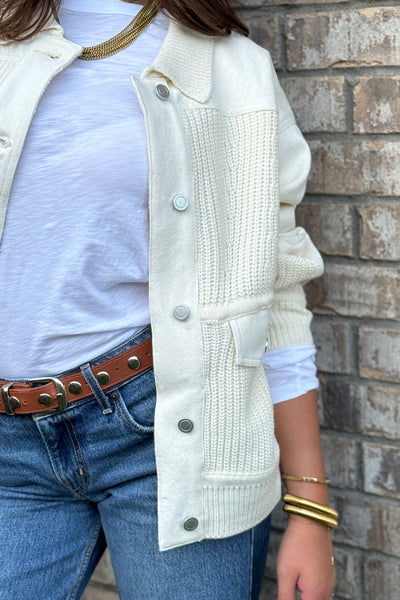 Sawyer Sweater & Denim Jacket