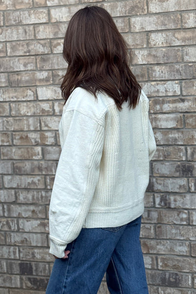 Sawyer Sweater & Denim Jacket