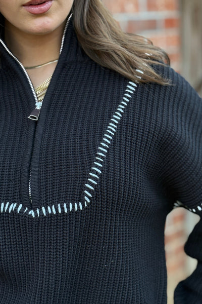 Maeve 1/2 Zip Sweater