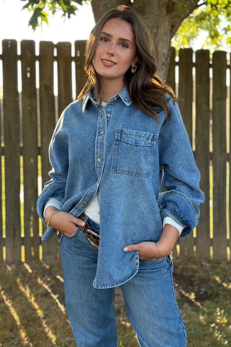 Morocco Denim Shirt / Jacket
