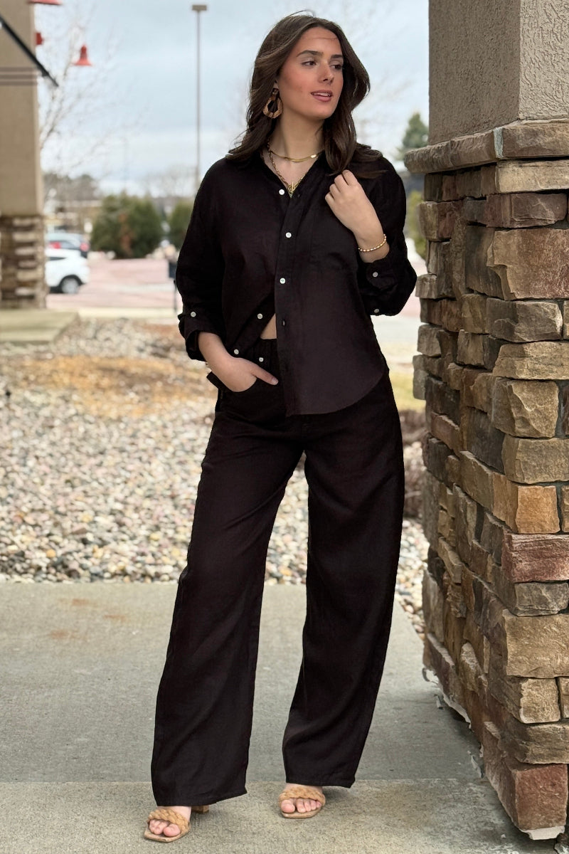 Citizens of Humanity Brynn Linen Trousers