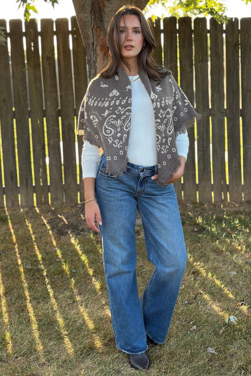 Lummie Large Scarf, Mink