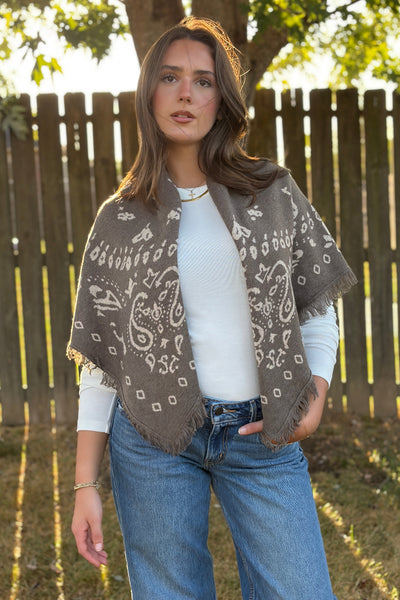 Lummie Large Scarf, Mink