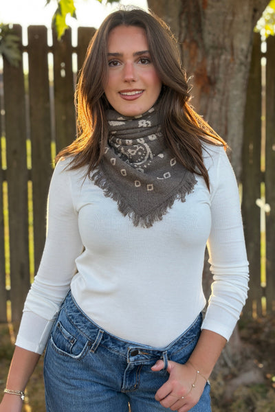 Lummie Large Scarf, Mink
