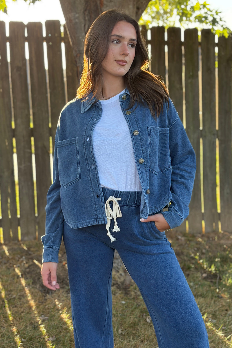 Camden Knit Button Down