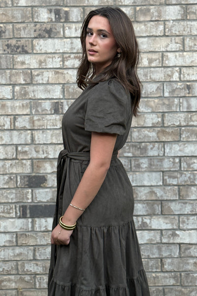 Margot Suede Dress