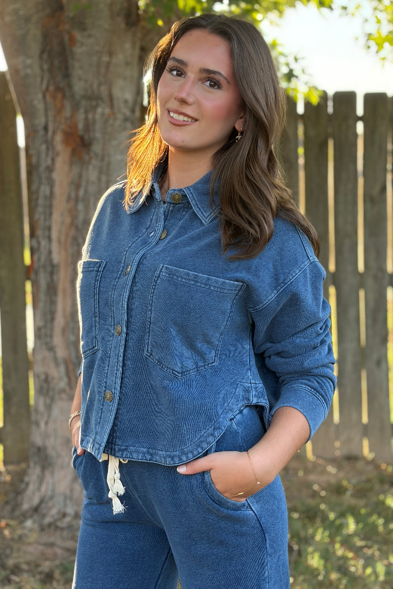 Camden Knit Button Down