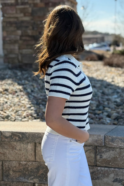 Caitlin Sweater Knit Polo