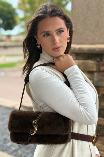 Dolce Vita Alice Fur Bag